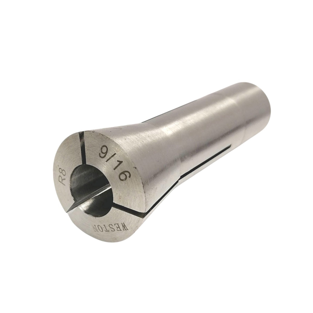 Boquilla de fresado tipo R8 de 9/16 de pulgada de diámetro interno para fresadoras.