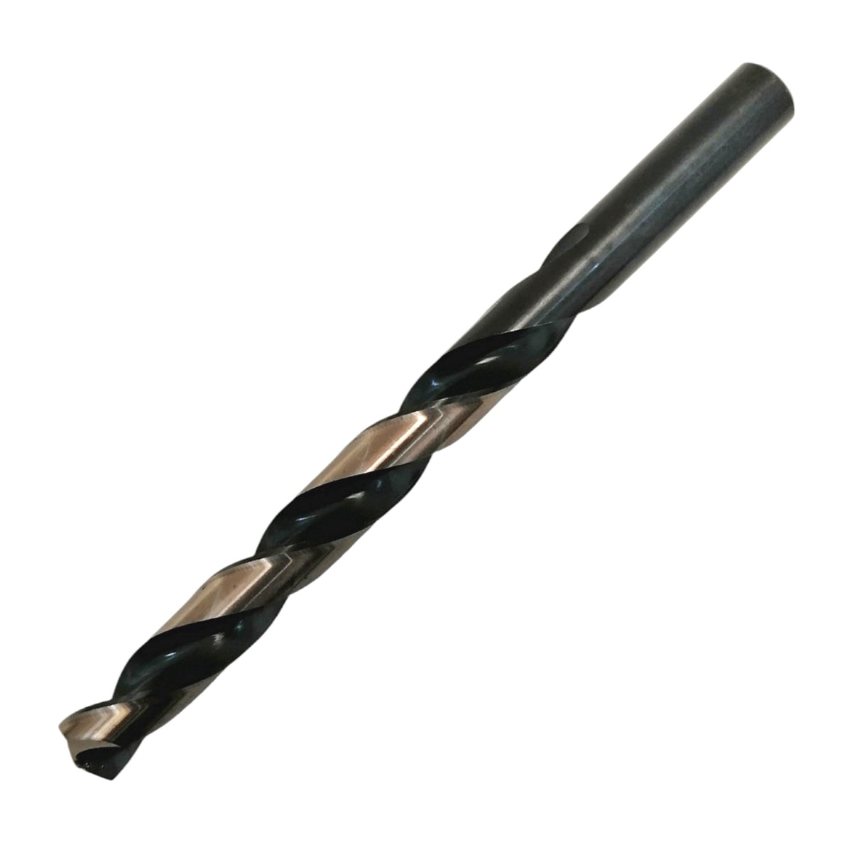 Broca de alta velocidad Champion de 17/64 de pulgada con punta Split Point de 135 grados para perforación de metales duros.