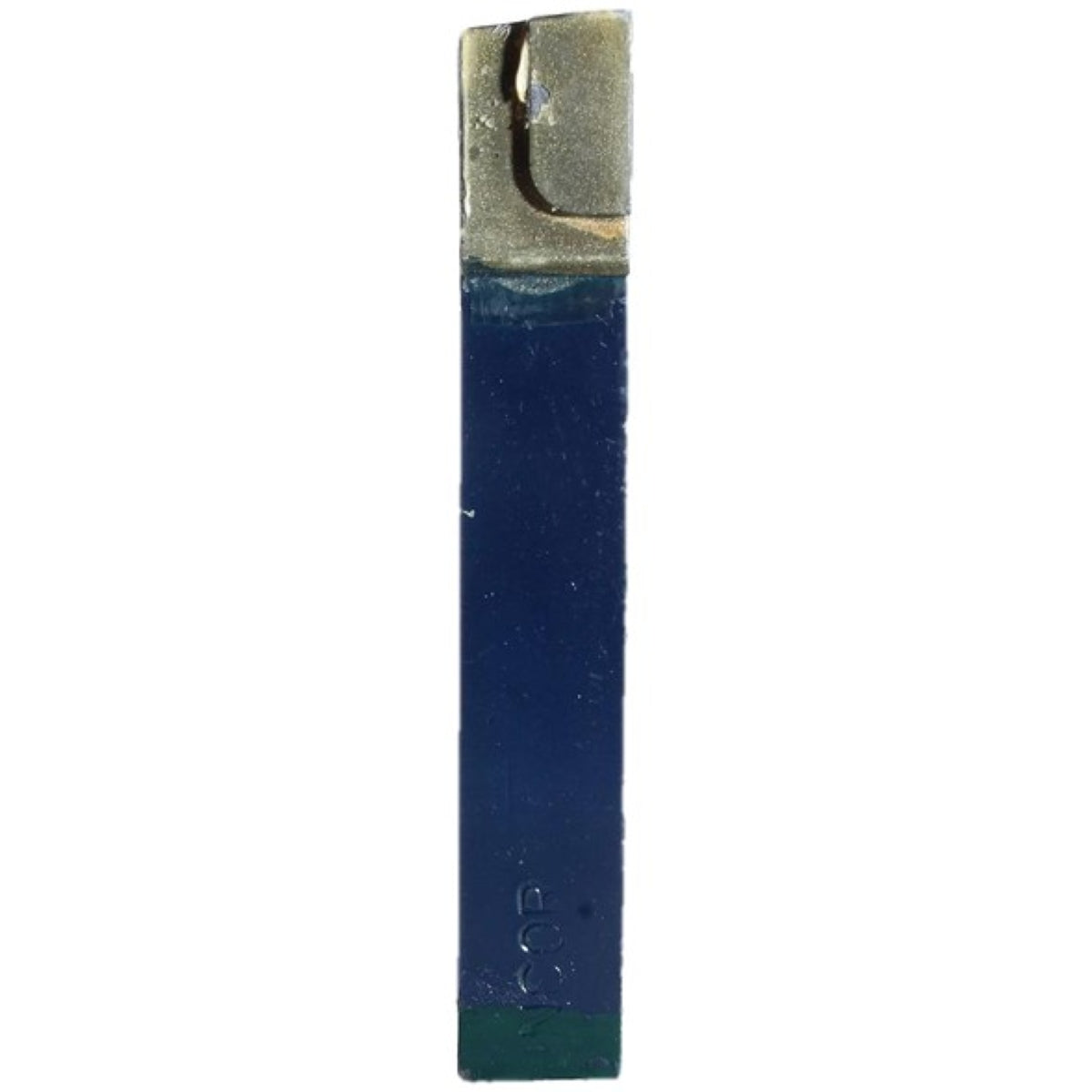 Buril calzado marca INCOR estilo AL4 con vástago de 1/4 de pulgada y placa soldada de carburo grado K42 para torneado lateral izquierdo en piezas esbeltas.