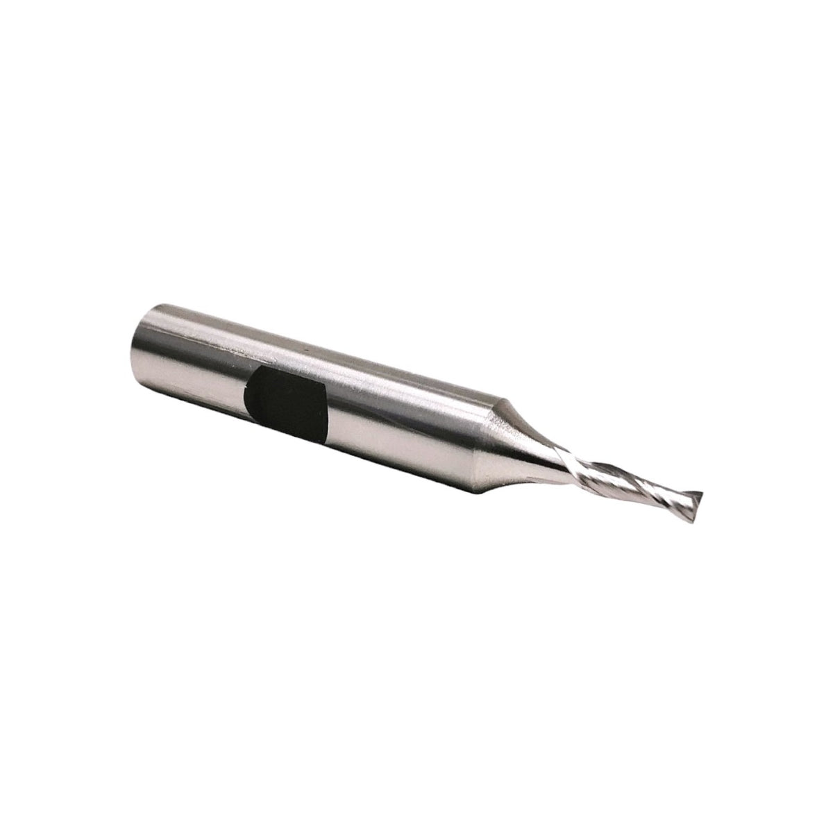 Cortador vertical YG-1 de 2 filos en acero rápido con 8 por ciento de cobalto, diámetro de corte de 5/32 y zanco de 3/8 de pulgada.