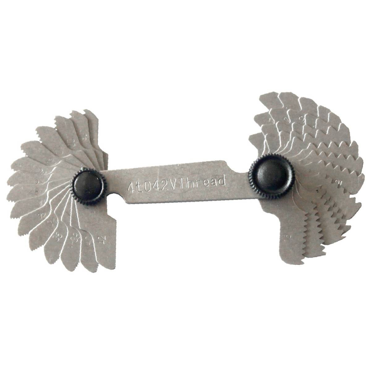 Calibrador de rosca (cuenta hilos) mixto. Materiales e insumos para maquinaria CNC. Herramientas para torno y fresadora. Herramientas para CNC.