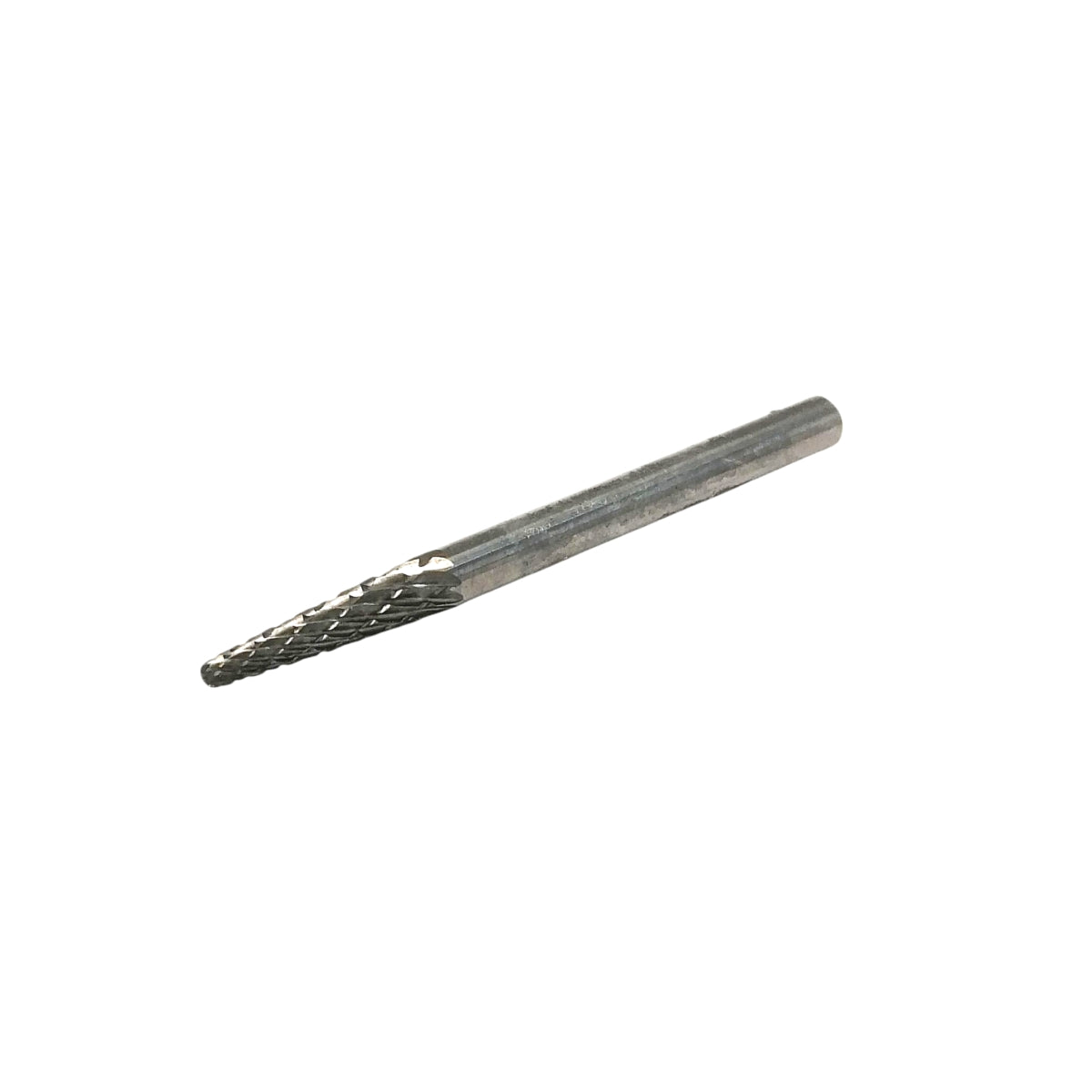 Lima rotativa o escareador de tungsteno tipo SL 1/8" para acero. Herramienta para fresadora, torno y CNC