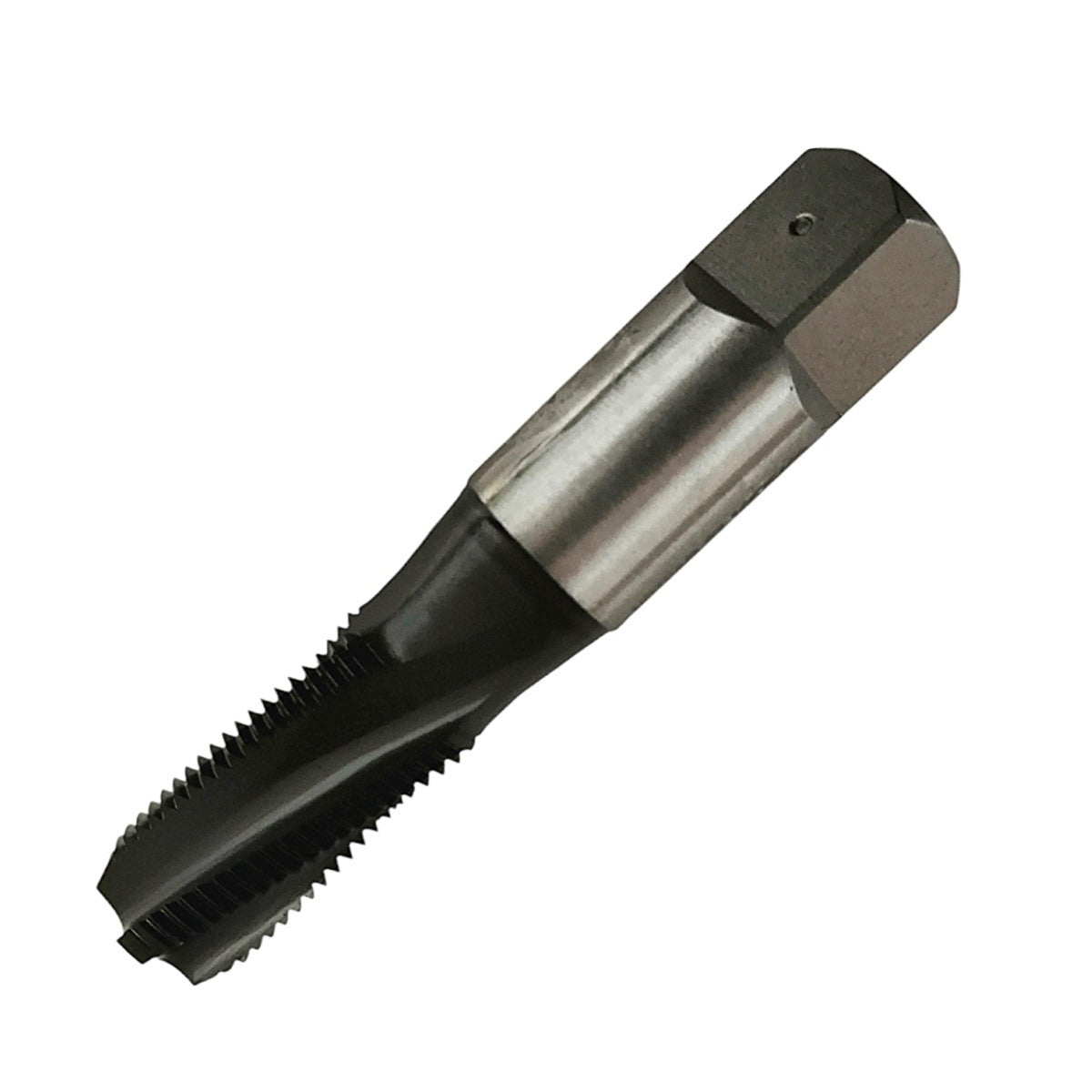 Machuelo YG-1 NPT con flauta espiral 1/8 - 27 y recubrimiento HardSlick para mayor vida útil.