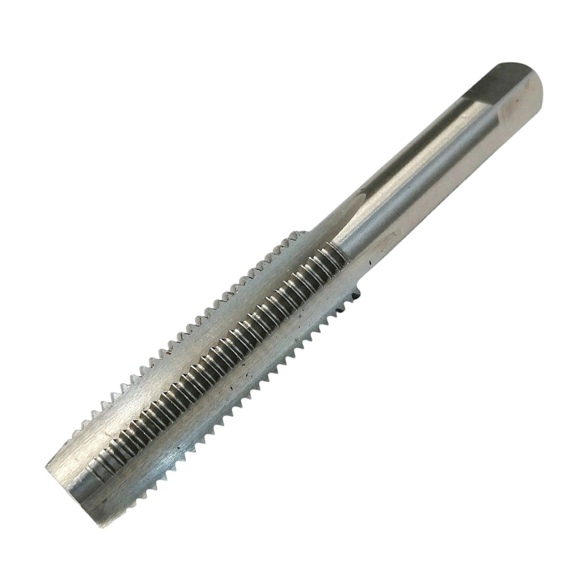 Machuelo semicónico milimétrico Fenes de 12 mm x 1.50 en acero de alta velocidad (HSS) para roscado manual y reparación de cuerdas en metalurgia.