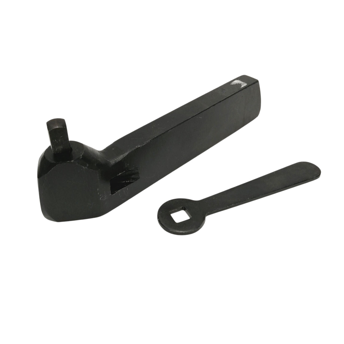 Porta buril izquierdo con corte de izquierda a derecha 1/2". Herramientas para fresadora y torno.