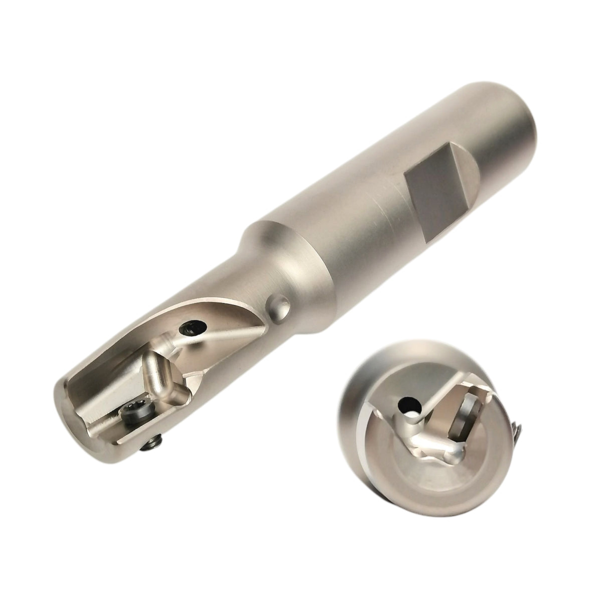 Porta inserto para insertos de carburo AOMT 1 filo 1/2" para fresadora y torno