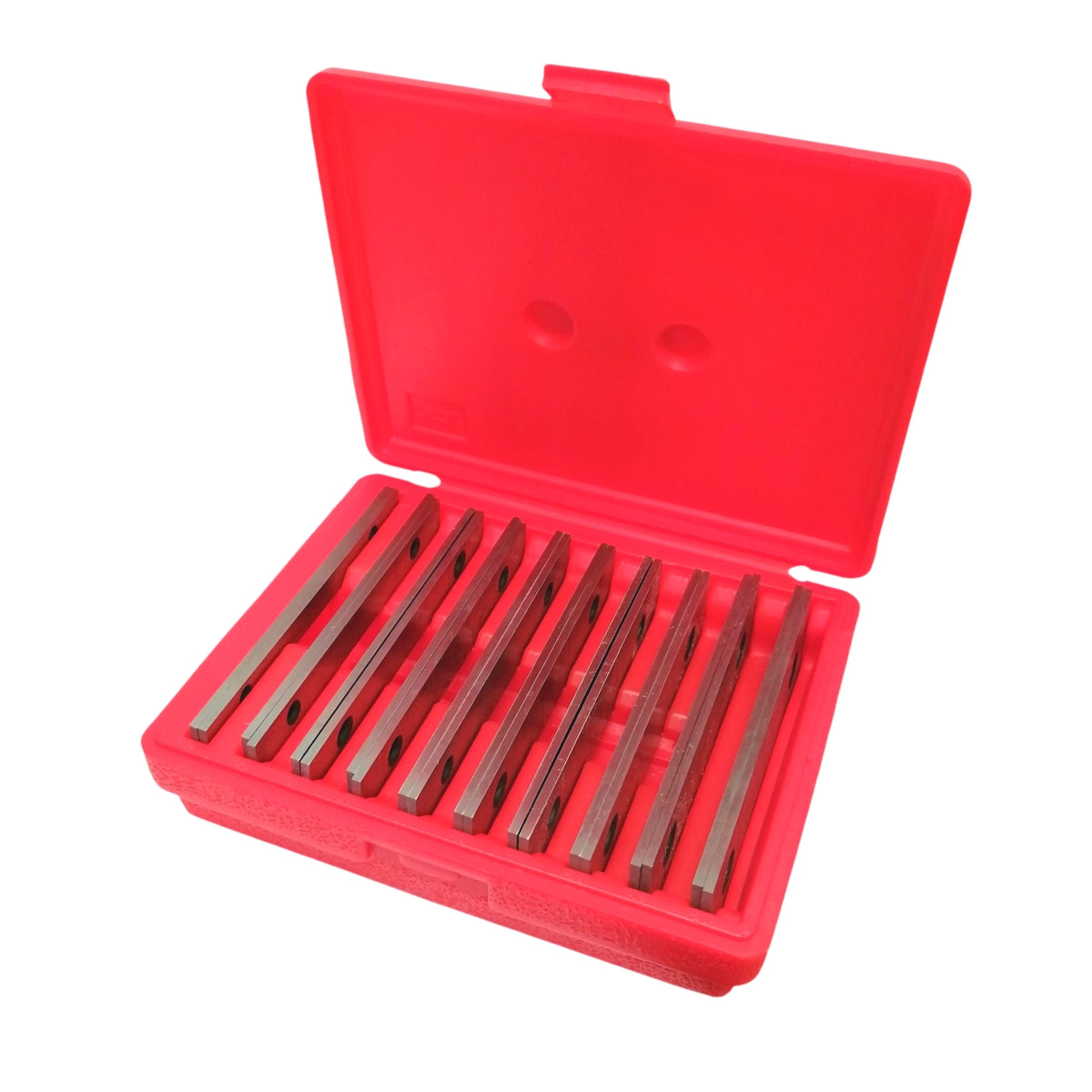 Juego de barras paralelas de precisión 1/8" x 6" de largo marca Titanum. Herramientas de medición