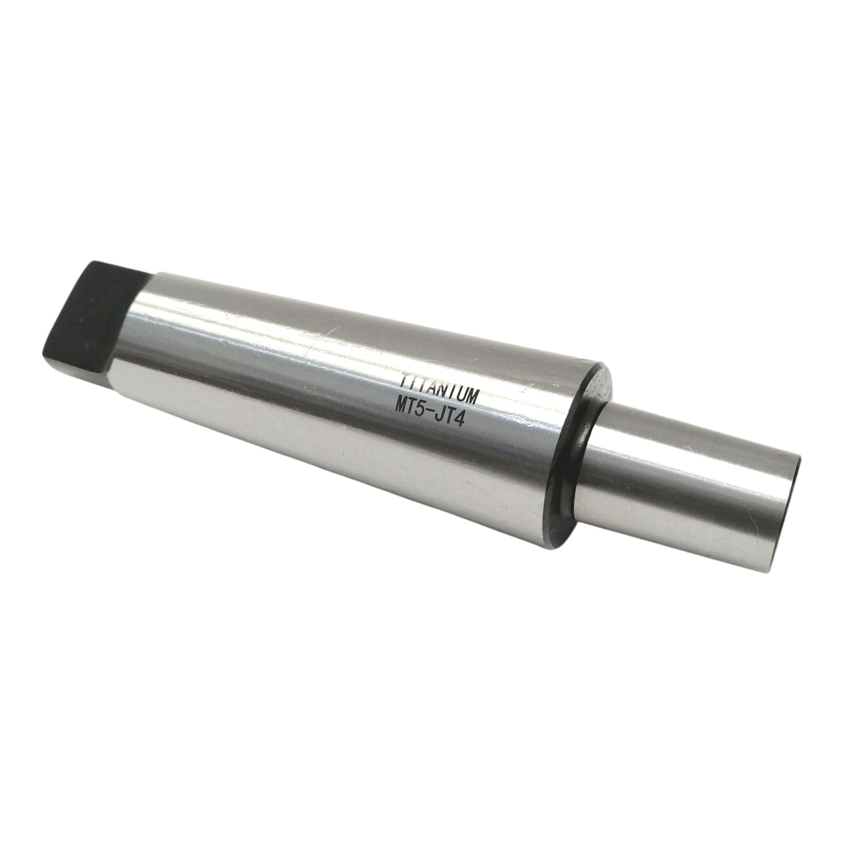 Árbol para broquero con morse 5 y sujeción 4. Herramientas para maquinaria CNC, torno CNC, fresadora, torno