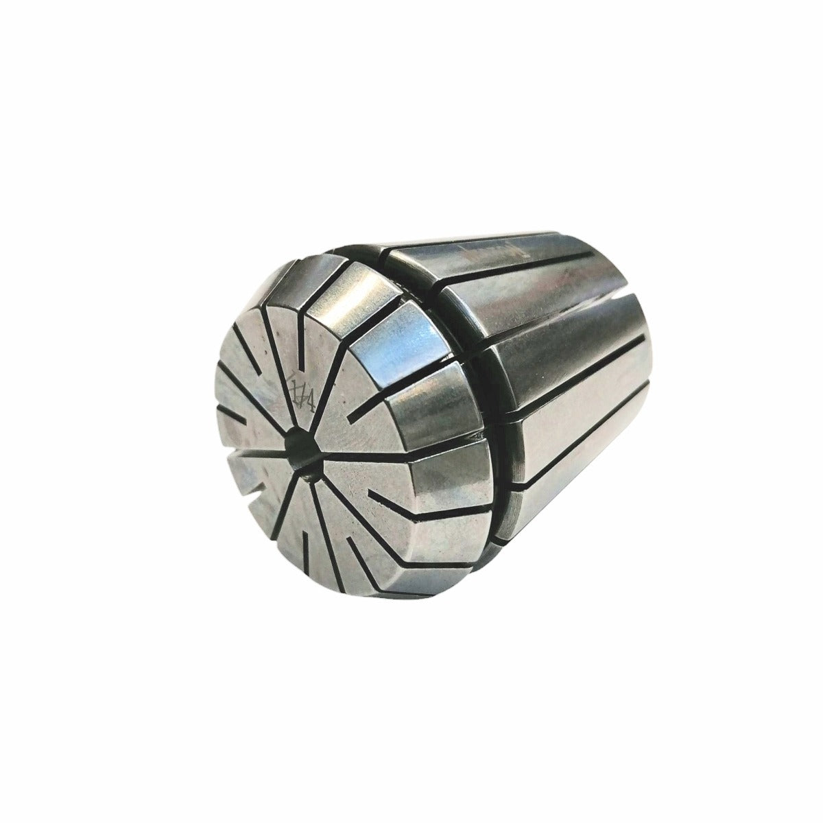 Boquilla de precisión Weston tipo ER40 de 1/4 de pulgada, fabricada en acero elástico con rectificado fino para sujeción firme de herramientas de corte.