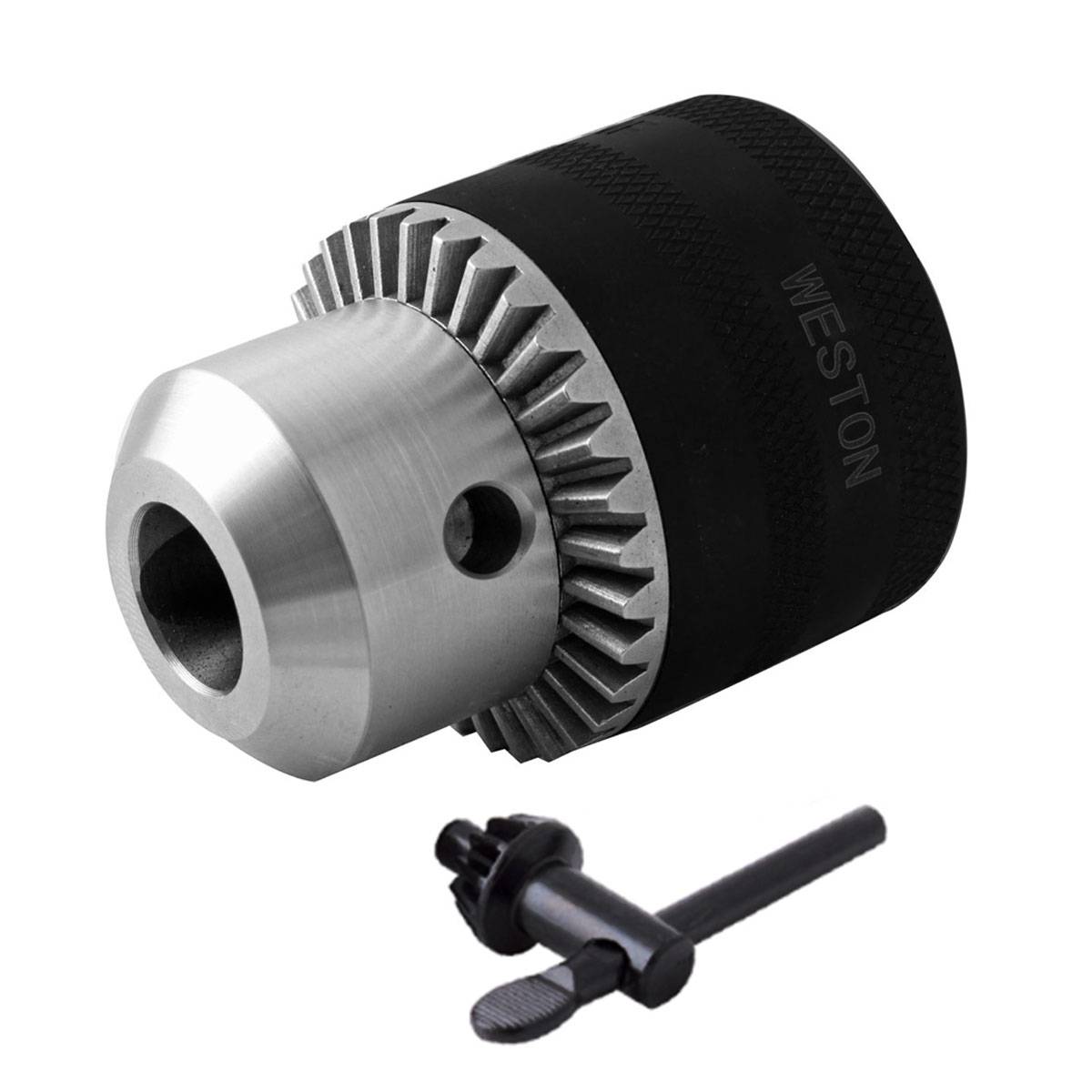 Broquero de sujeción rosca 5/8" montaje 1/2"-20 con llave. Torno, CNC y fresadora