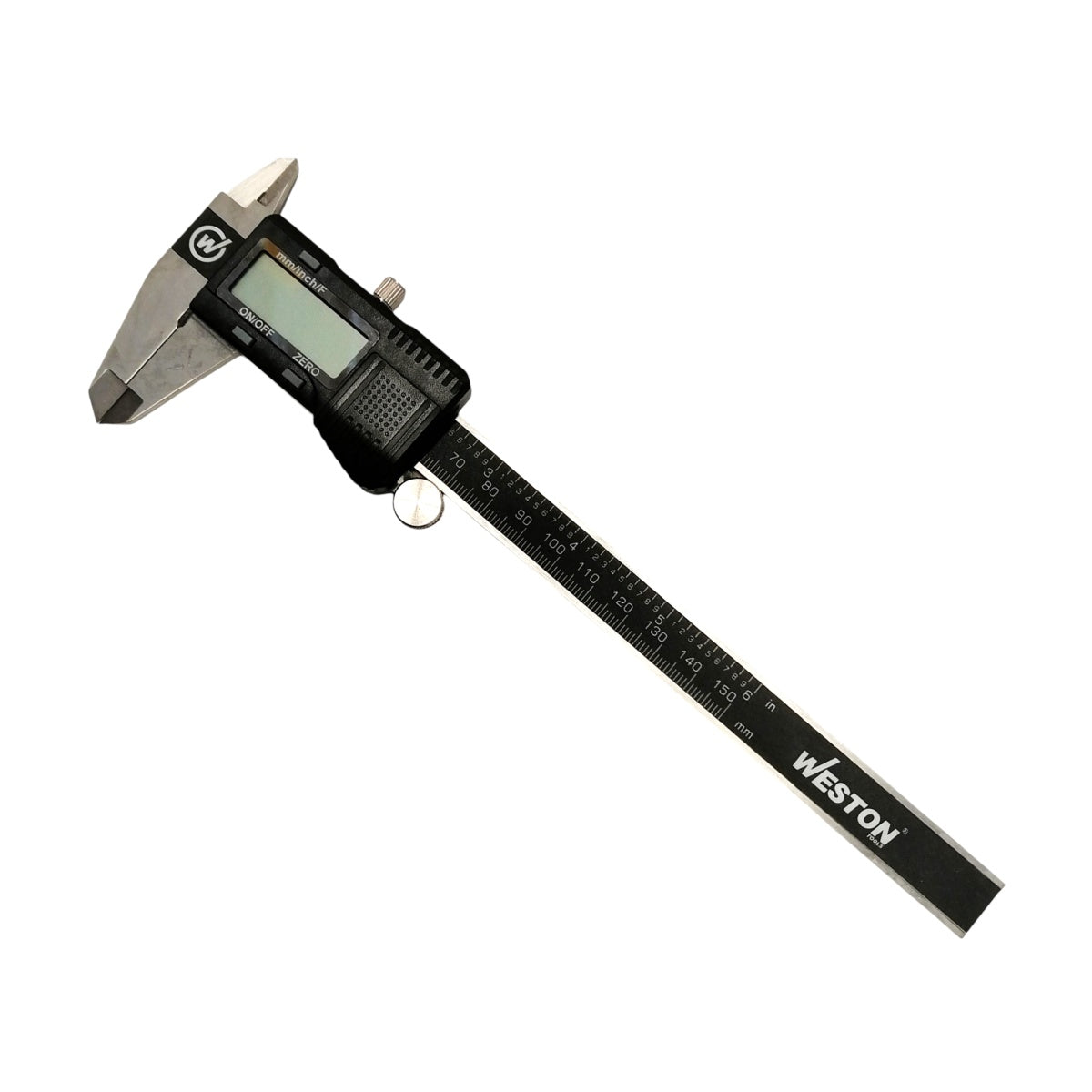 Calibrador vernier digital 6" de acero inoxidable para medir en la industria metal mecánica