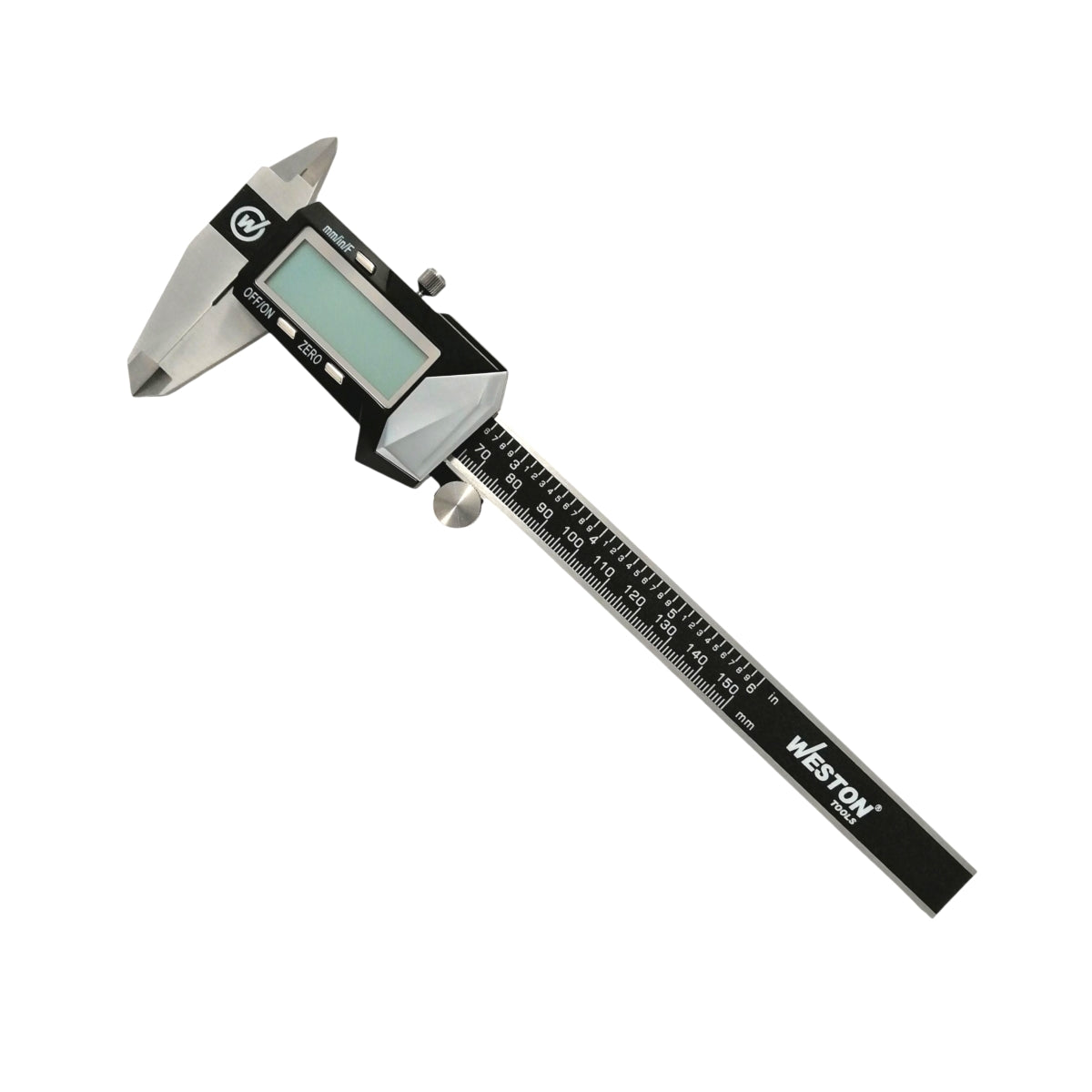 Calibrador vernier digital con carcasa de metal 6" marca Weston