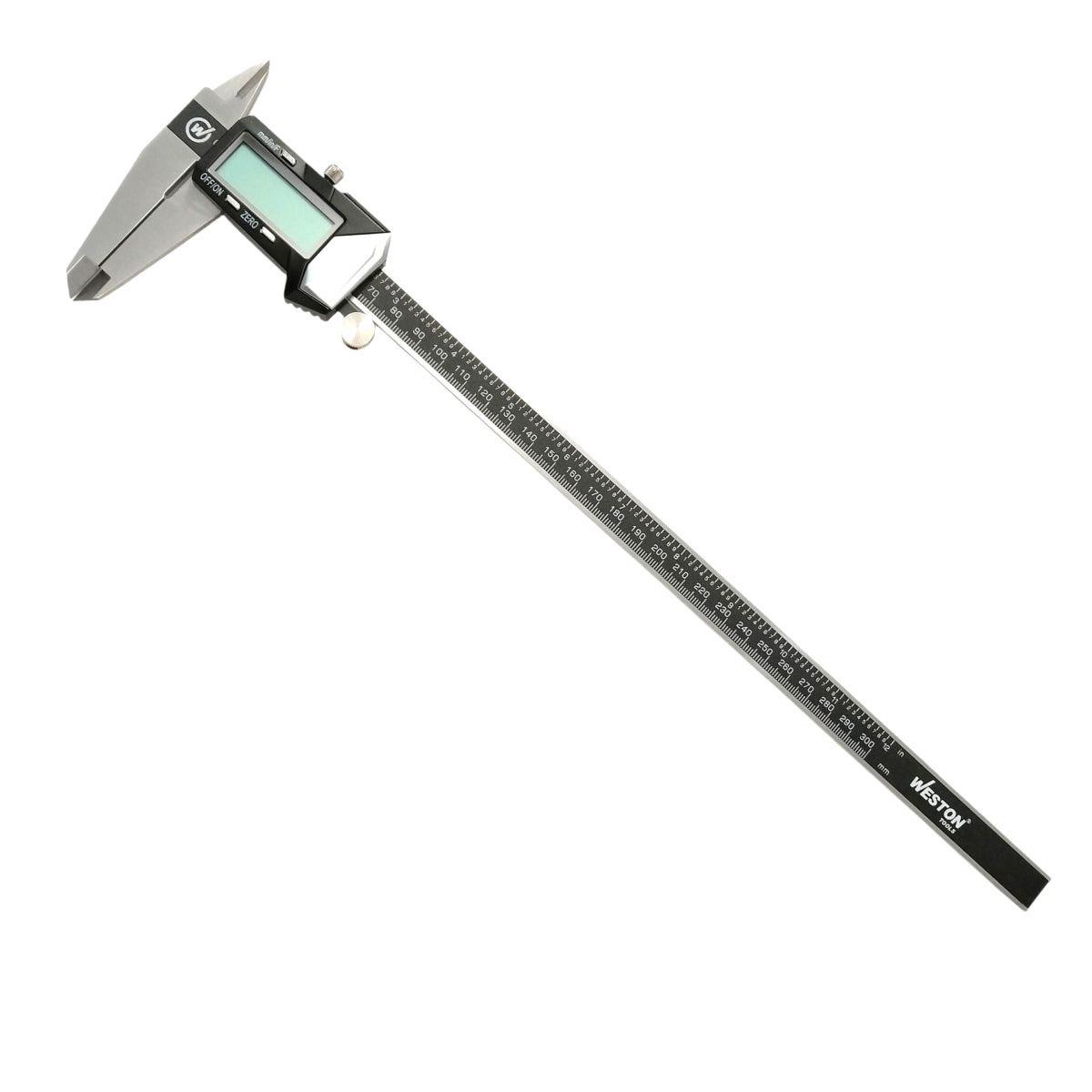 Calibrador vernier digital con carcasa de metal 12" en marca Weston