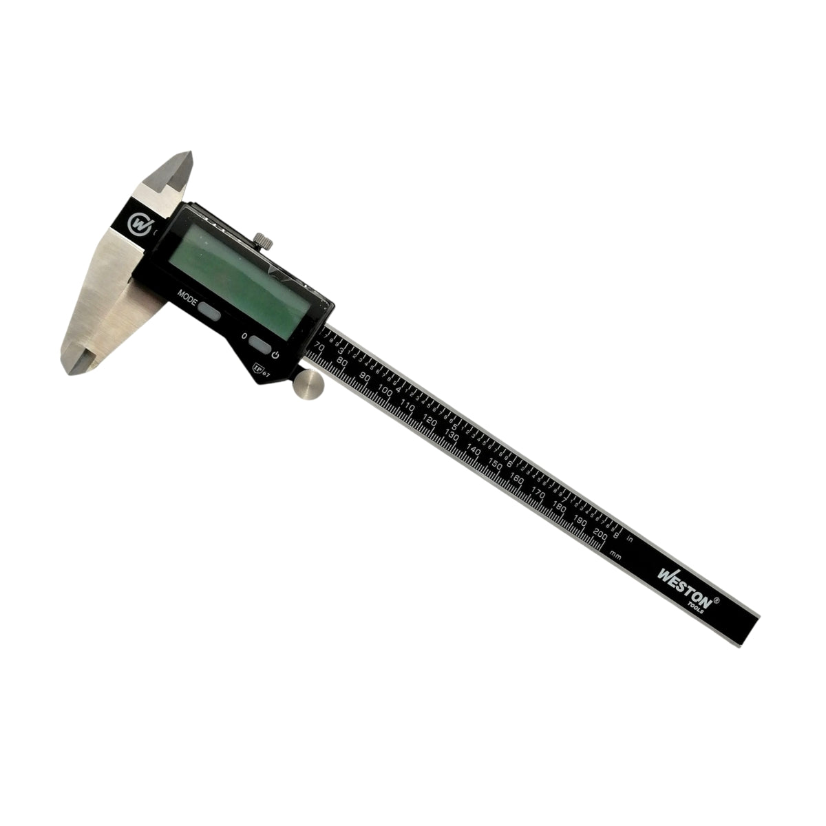 Herramienta de medición, vernier digital 8" IP67 resistente al agua y a la humedad marca Weston