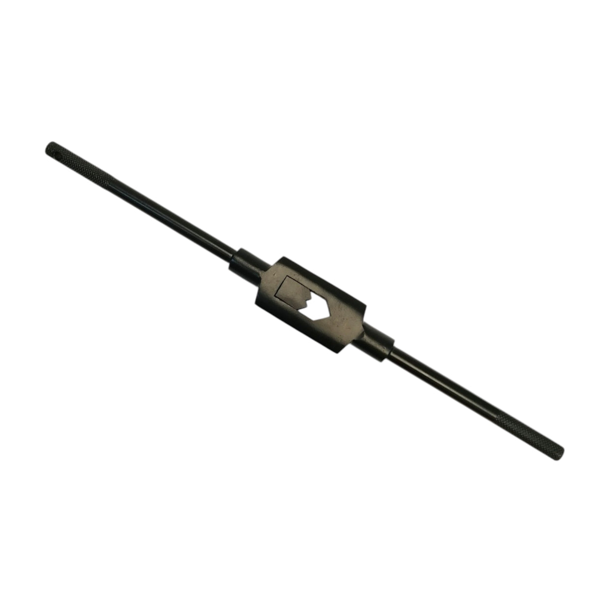 Maneral para machuelo ajustable de 1/4 x 1-1/8. Herramienta para roscado