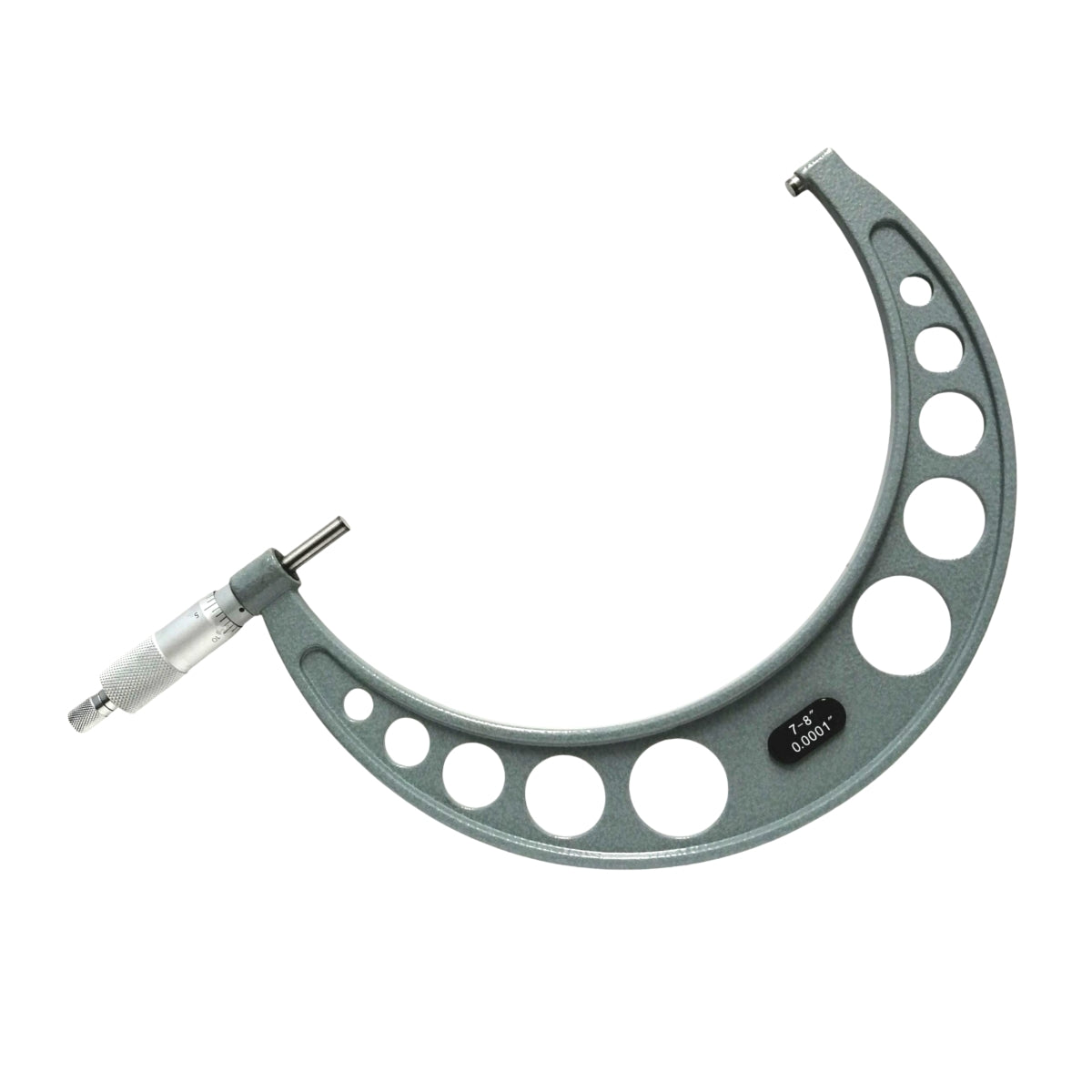 Micrómetro para exteriores de 7"-8" marca Weston, herramientas de medición.