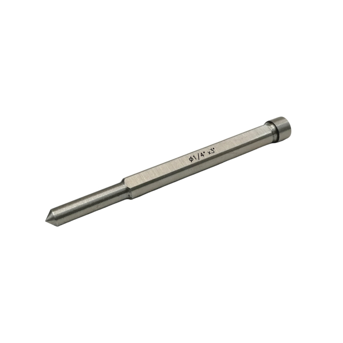 Perno botador Weston de 1/4 x 3 pulgadas fabricado en acero de alta resistencia para moldes de inyección.