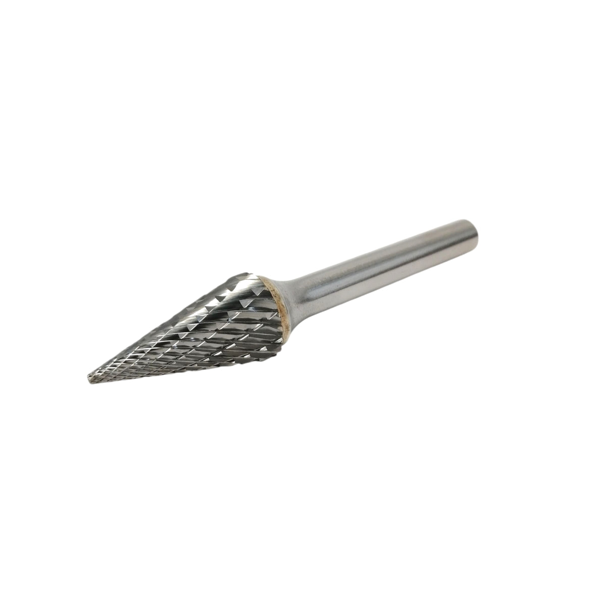 Escareador o lima rotativa de tungsteno tipo SM 1/2" para desbaste en trabajos en metales y acero. Herramienta de corte para torno y fresadora.