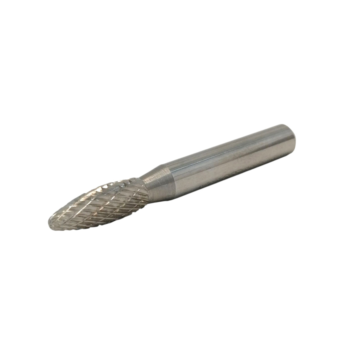 Lima rotativa o escareador de tungsteno tipo SH 1/4" para acero. Herramienta de corte para torno, fresadora y CNC