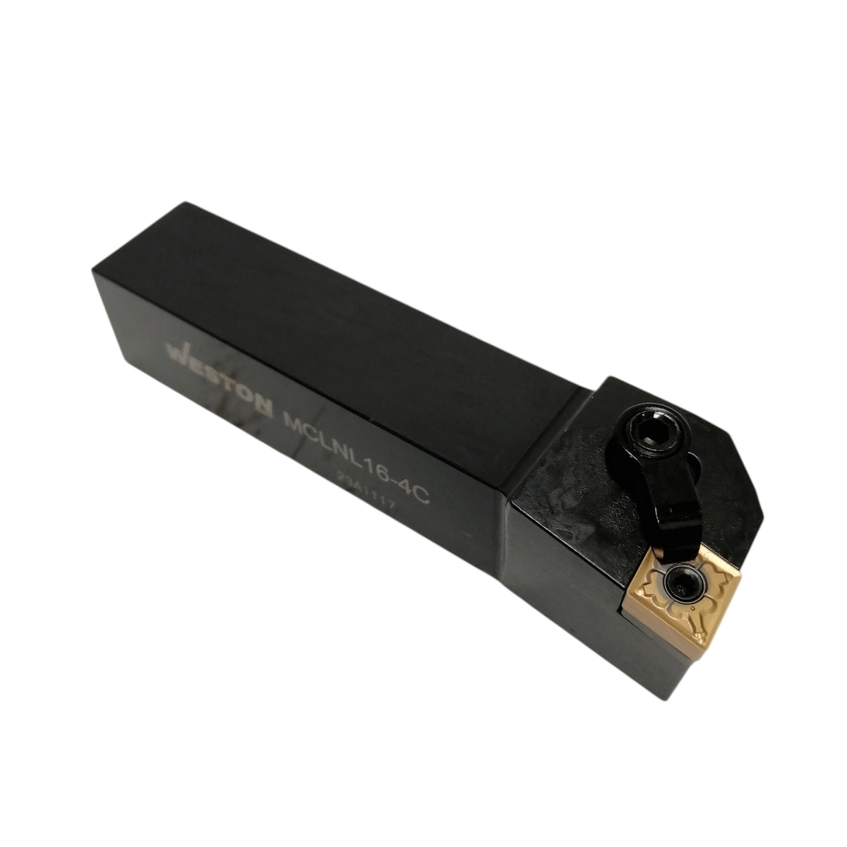 Porta inserto izquierdo para inserto de carburo CNMG432 1". Herramientas para fresadora y torno.