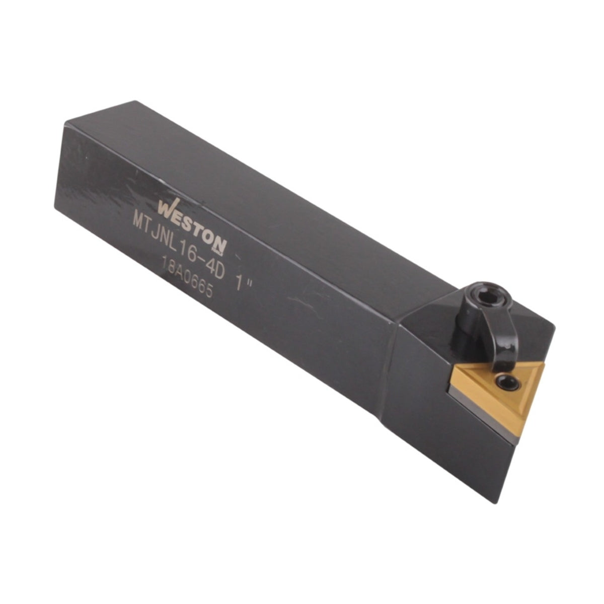 Porta inserto izquierdo para insertos de carburo TNMG43 1". Herramienta para torno, fresadora