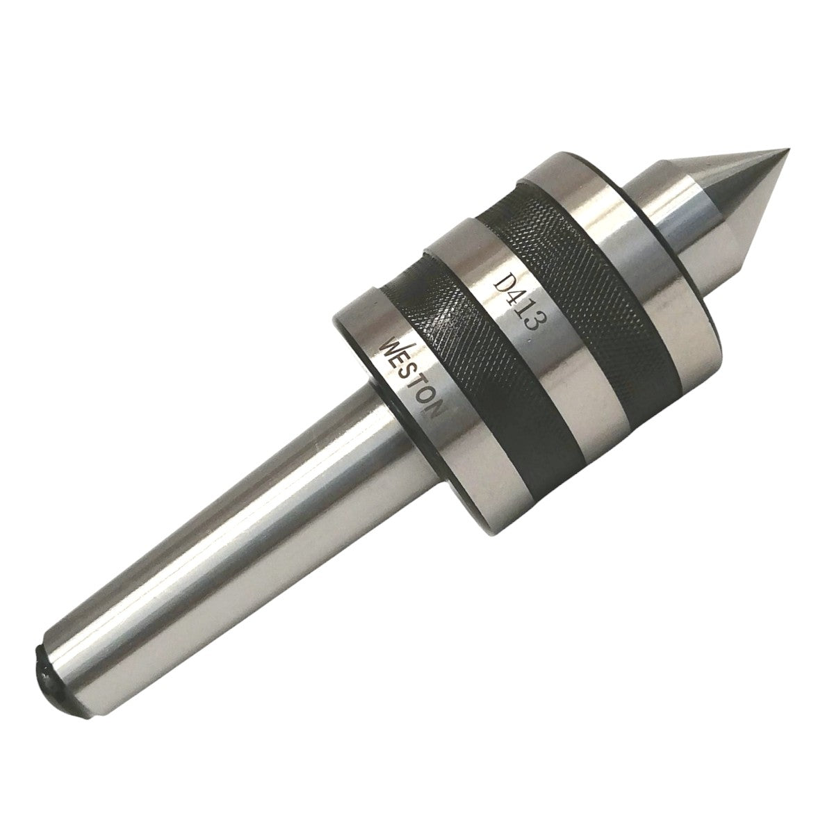 Punto Giratorio estándar MT3 para dar soporte y centrar piezas en tornos de alta precisión. Herramienta de sujeción.