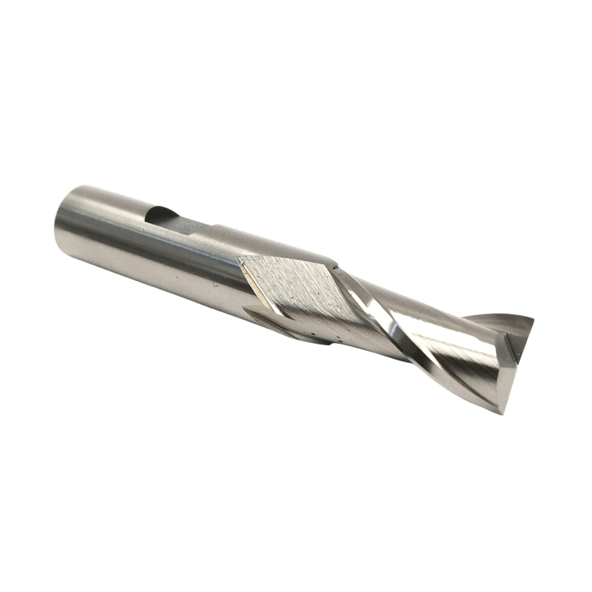 Cortador vertical 2 filos de cobalto 8% 1/2" para herramientas para fresadora, torno CNC, maquinaria CNC