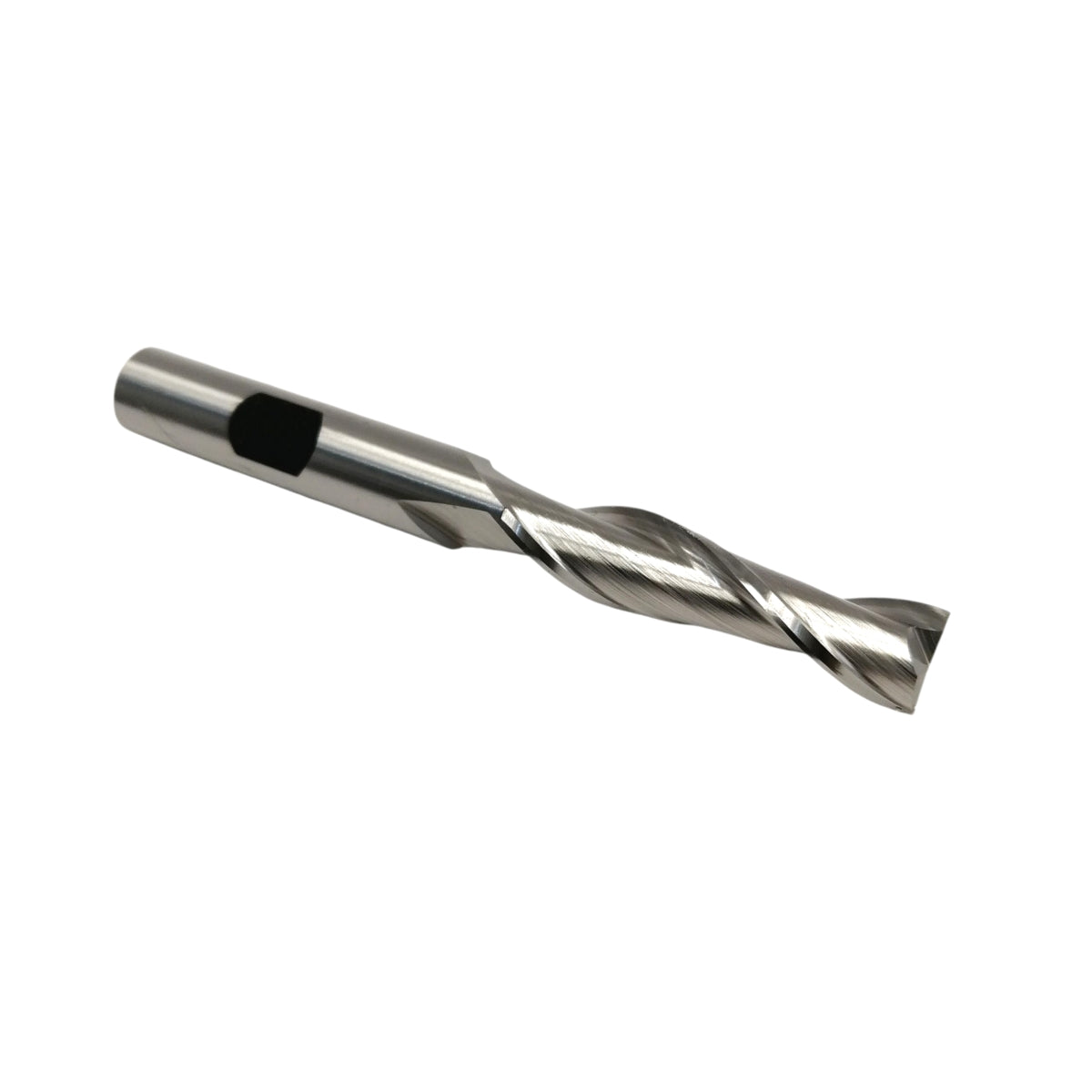 Cortador vertical 2 filos largo alta velocidad (HSS) 3/8" Herramientas de corte para torno CNC, fresadora, maquinaria CNC