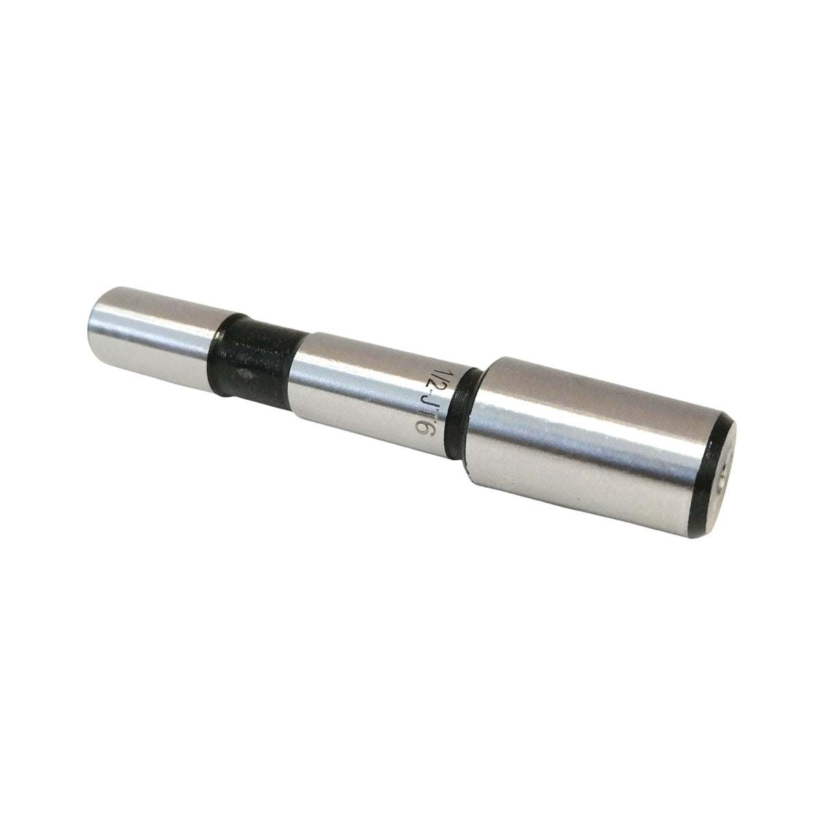 Zanco recto de 1/2" y cono JT6, fabricado en acero resistente, diseñado para montar broqueros de manera segura en taladros de banco y otras máquina